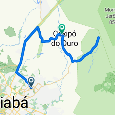 rota do pedal caminho do descobrimento Coxipó do ouro