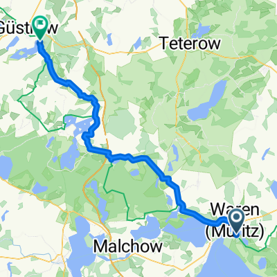 Von Waren (Müritz) bis Güstrow
