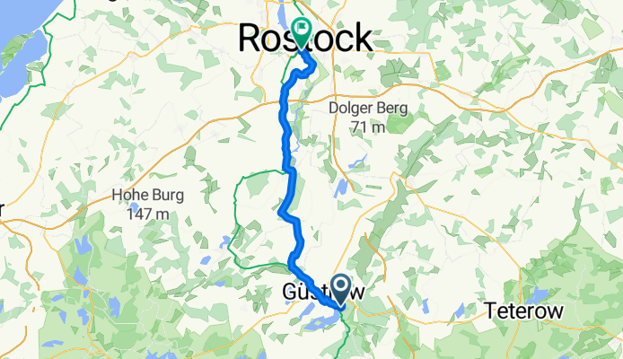 Von Güstrow bis Rostock (1/2)