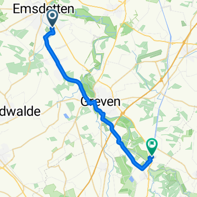 Am Stadtpark, Emsdetten nach Fuestruper Straße, Greven
