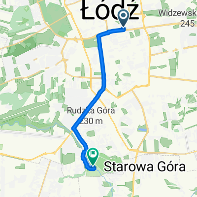Nawrot, Лодзь do Ruda Pabianicka, Лодзь