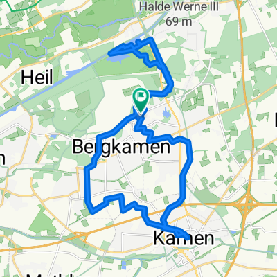 Kamen zentrum marina hafen