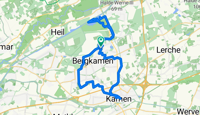 Kamen zentrum marina hafen