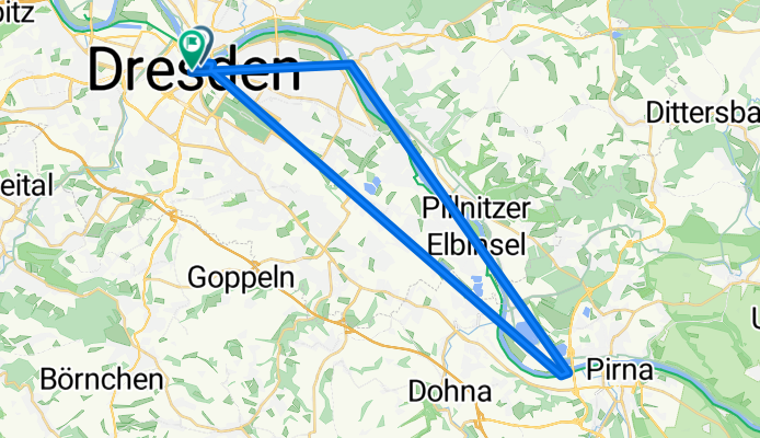 An der Frauenkirche nach Wilsdruffer Straße