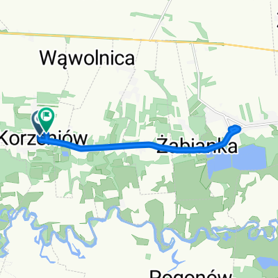 Korzeniów, Ułęż do Korzeniów, Ułęż