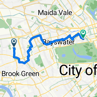 3 Television Centre, London to North Carriage Drive, London