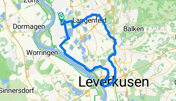 Monheim, Hitdorf, Leverkusen, Reusrath, Langenfeld