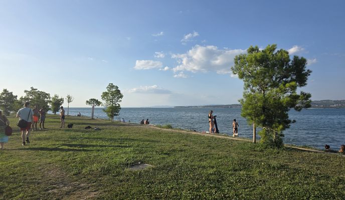 Foto 1 de la ruta de Bikemap "Portoroz/SLO - Muggia/I - Portoroz/SLO" Foto 1 de la ruta de Bikemap "Portoroz/SLO - Muggia/I - Portoroz/SLO"