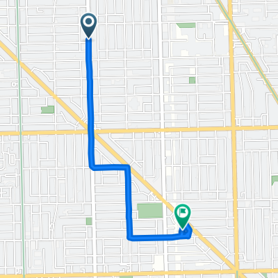 W Fletcher St, Chicago to N Lincoln Ave, Chicago
