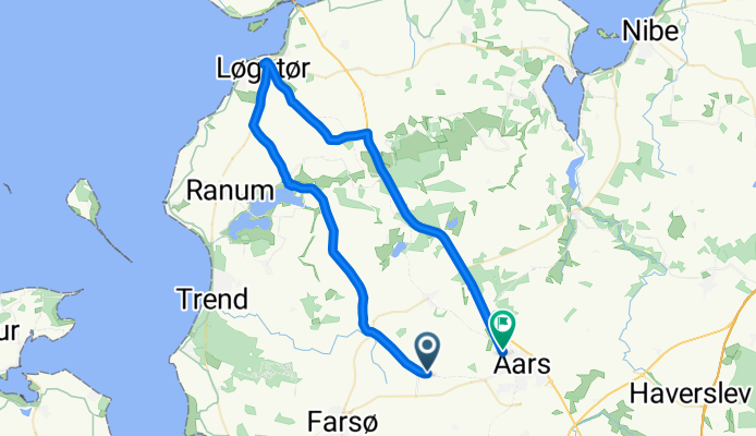 Løgstørvej, Aars to Industrivej, Aars
