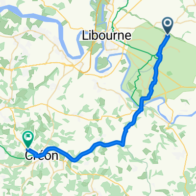 Saint-Gervais to Libourne
