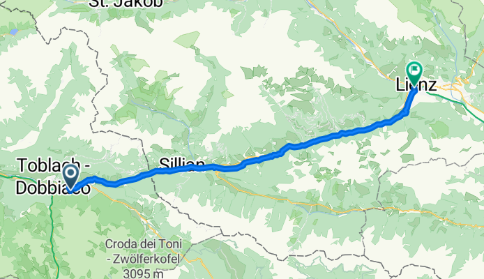 Route nach Mühlgasse
