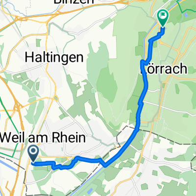 Von Weil am Rhein bis Lörrach