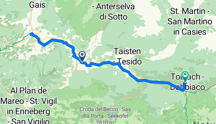 Via Hans Von Perthaler nach Graf Künigl Straße