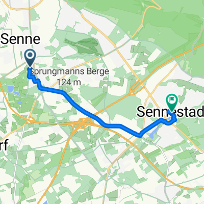 Vendreesstraße, Bielefeld nach Lindemann-Platz, Bielefeld
