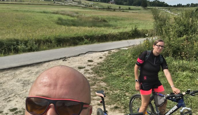 Photo 2 of the Bikemap route "Haligovce do Mostisko" Photo 2 of the Bikemap route "Haligovce do Mostisko"