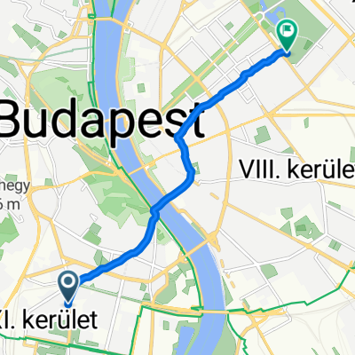 Tétényi út, Budapest - Városligeti körút, Budapest