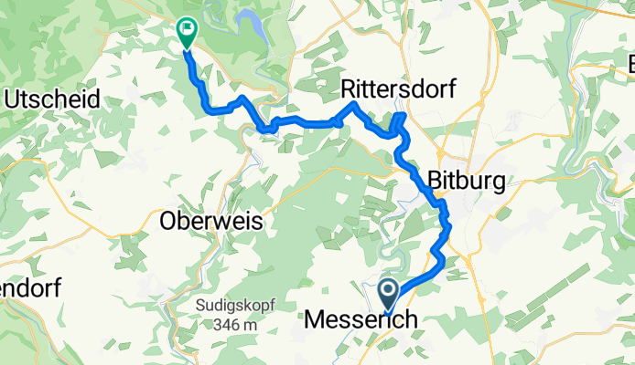 Am Bahnhof nach Weiher Wanken