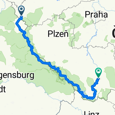 Žižkova, Cheb nach Kanovnická, Budweis