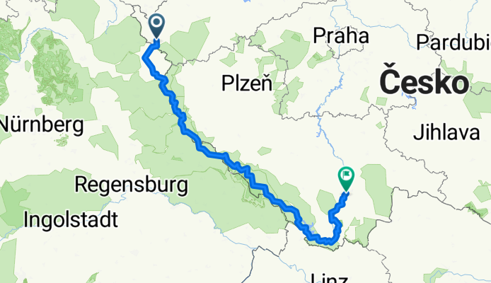 Žižkova, Cheb nach Kanovnická, Budweis