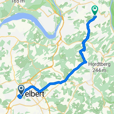 Uelenbeek, Velbert nach Turmstraße, Hattingen