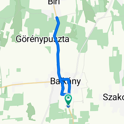 4102-es mellékút, Balkány - 4102-es mellékút, Balkány
