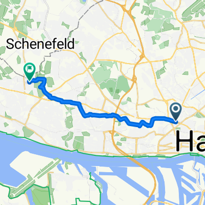 Max-Brauer-Allee nach Windloh