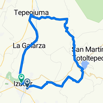 De Cascada a Calle Aquiles Serdán