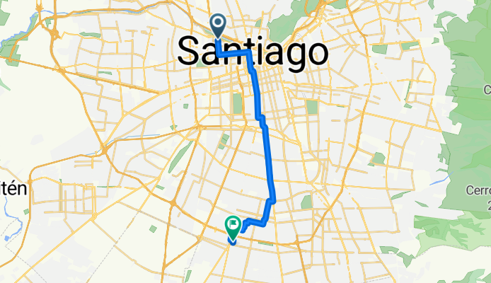Ruta a Santa Teresa