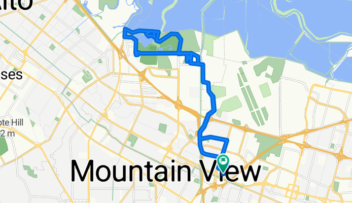 Nicholas Dr, Mountain View to Nicholas Dr, Mountain View