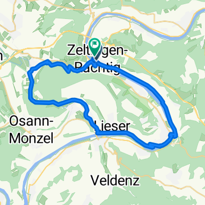 St Florentiner Straße, Zeltingen-Rachtig naar Brückenstraße, Zeltingen-Rachtig