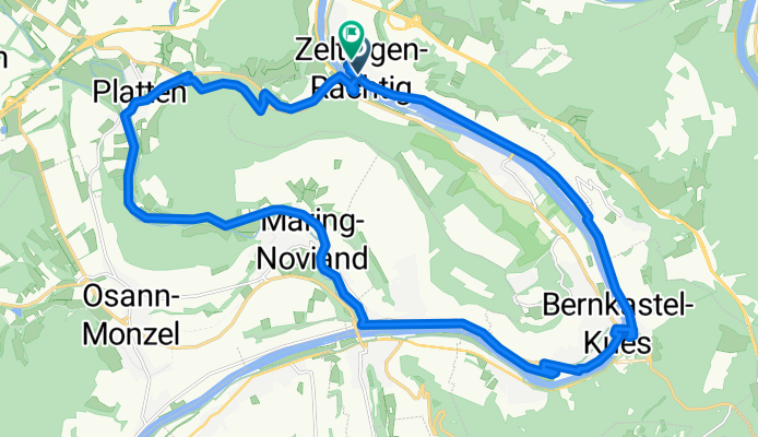 St Florentiner Straße, Zeltingen-Rachtig naar Brückenstraße, Zeltingen-Rachtig