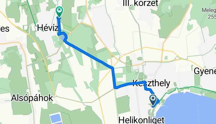 Keszthely/Autóbusz-állomás - Doktor Strecker Ottó köz
