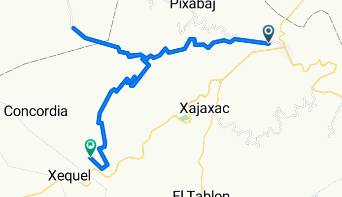 Ruta de descanso