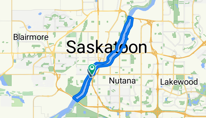 Saskatchewan Cres W, Saskatoon to Saskatchewan Cres W, Saskatoon