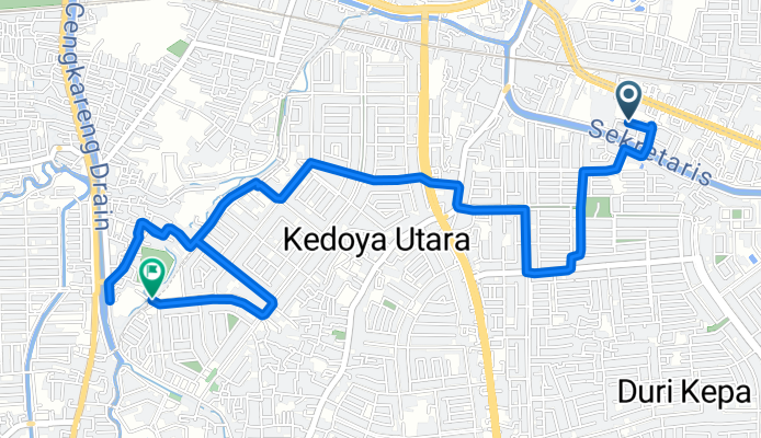 Jalan Daan Mogot II, West Jakarta to Kembangan, West Jakarta