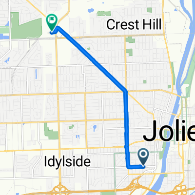 Morgan St, Joliet to N Larkin Ave, Crest Hill