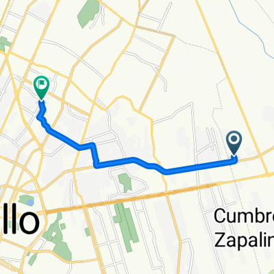 De Valle del Oriente a Boulevard Rufino Tamayo