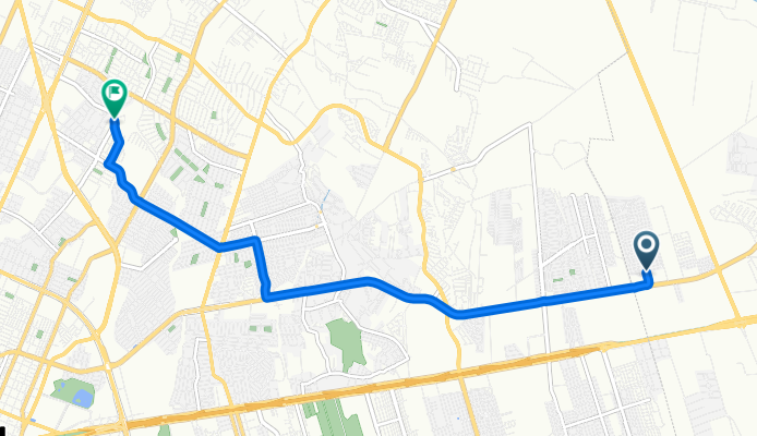 De Valle del Oriente a Boulevard Rufino Tamayo