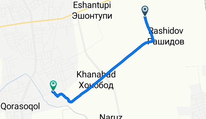 Moderate route