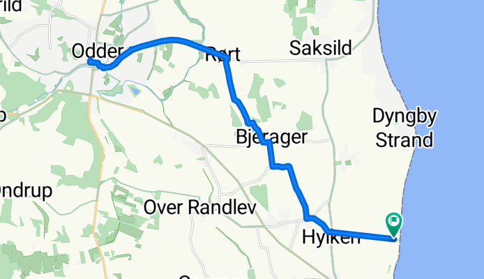 Route in Odder