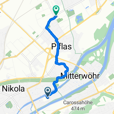 Isarweg, Landshut nach Schinderstraßl, Ergolding