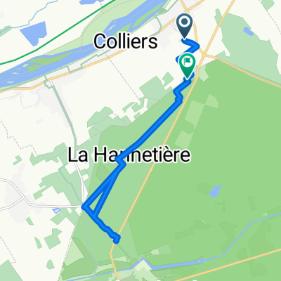 Rue de Chambord to Route François 1er