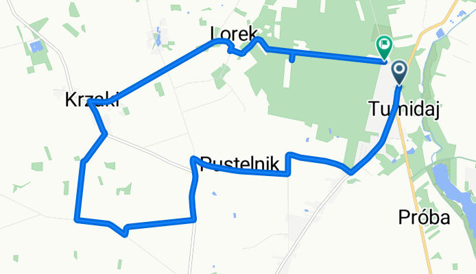 Tumidaj, Brzeźnio do Tumidaj, Brzeźnio