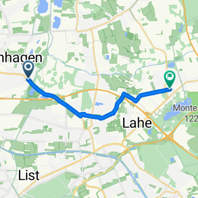 Erich-Ollenhauer-Straße, Langenhagen nach Bothfelder Straße, Isernhagen
