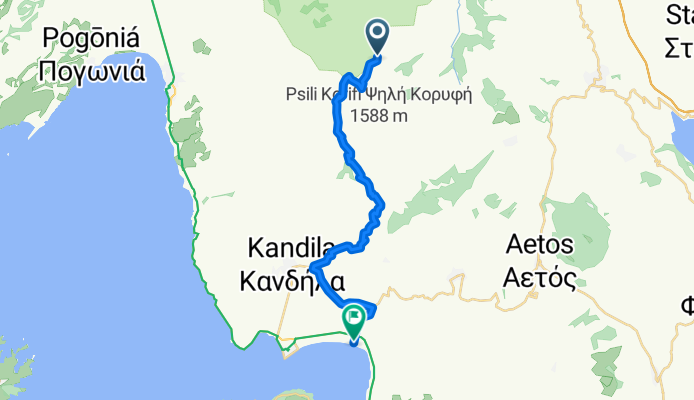 QXXV+76 nach Odos Hvris Onomasia