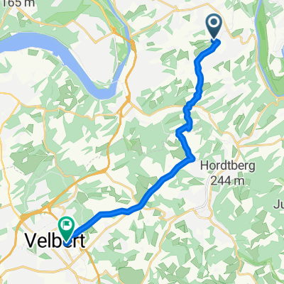 Turmstraße, Hattingen nach Kurze Straße, Velbert