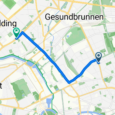 Brunnenstraße, Berlin nach Luxemburger Straße, Berlin