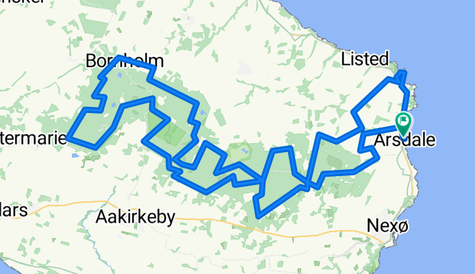 Svaneke Gravel Loop 80km