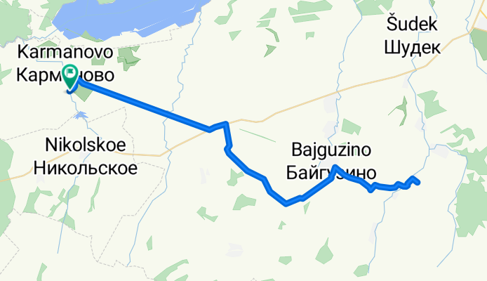 От Неизвестная Дорога до Неизвестная Дорога